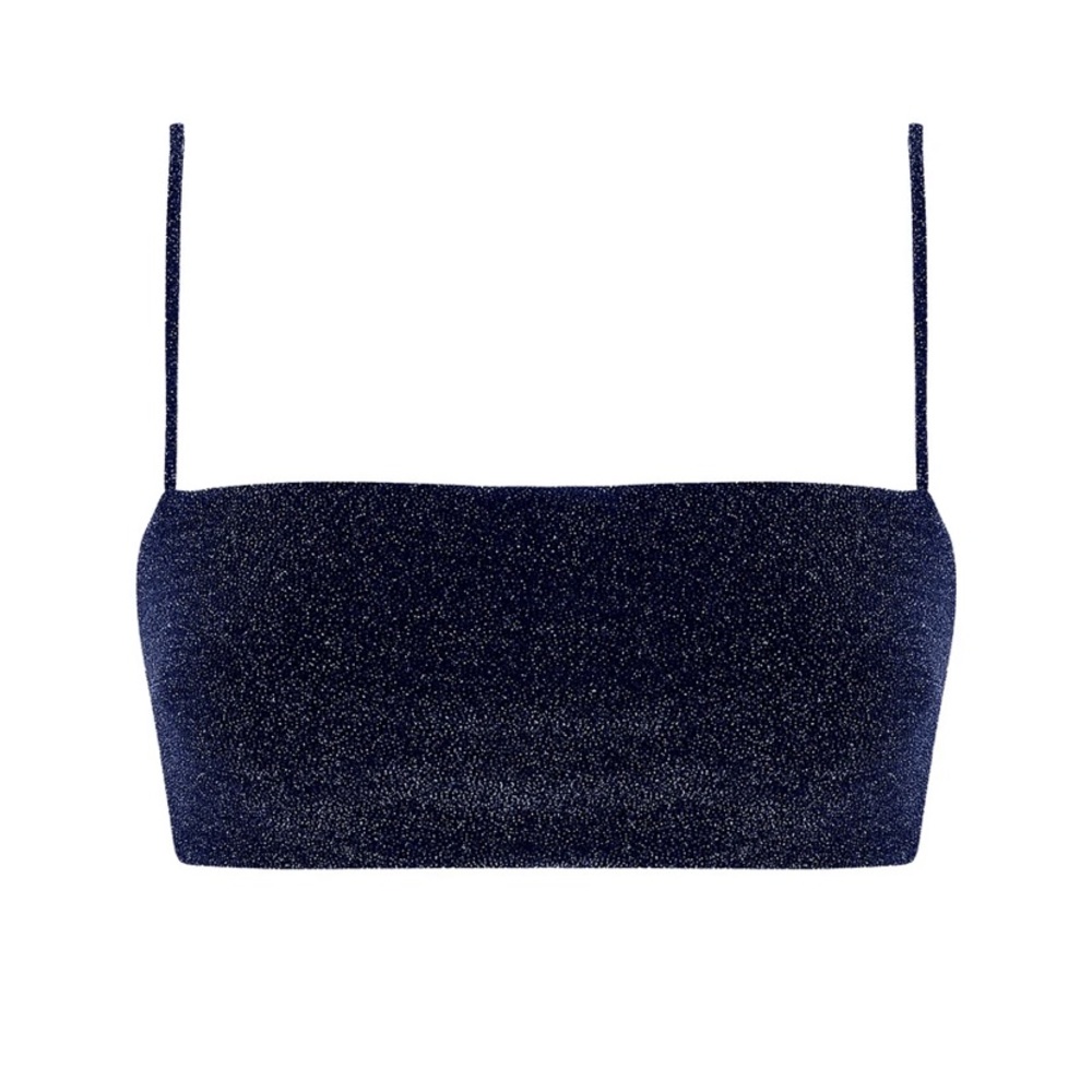 Nookie Lurex Bandeau Swim Top